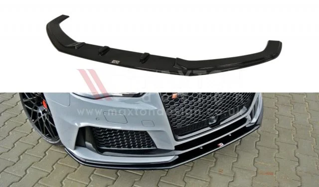 Maxton Design 8V RS3 Sportback front spoiler V2