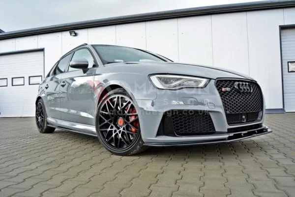 Maxton Design 8V RS3 Sportback front spoiler V2 alt