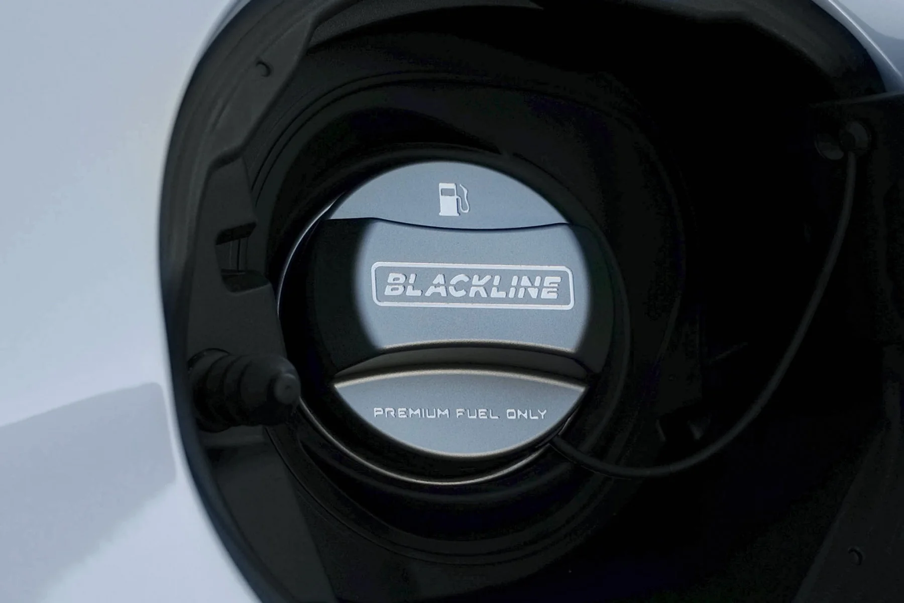 BMW M Car Series BLACKLINE Performance GREY Fuel Cap Cover